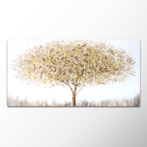 120 골드브라운 나무 대형 그림 꽃 액자 인테리어 캔버스 거실